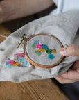 Tiny Friends: A Guide to Mosaic Embroidery - Tomomi Mimura