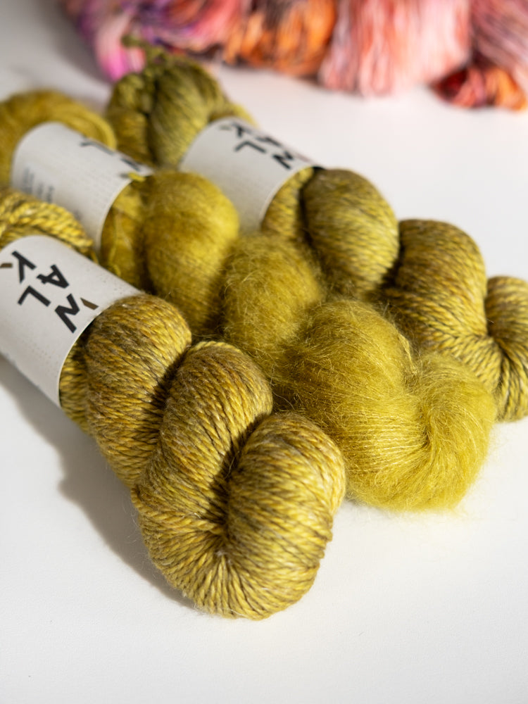 YARN SET &quot;COLLARCOEURDIGAN&quot;