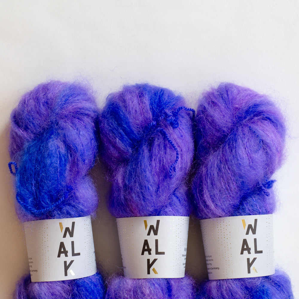 Walk Collection luxury yarns hand dyed in Germany